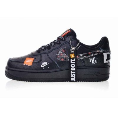 AIR FORCE 1 JUST DO IT NEGRAS