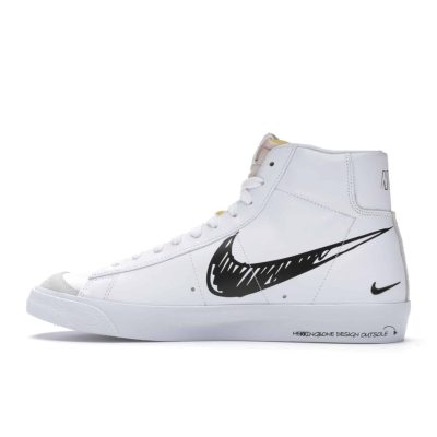 BLAZER MID 77 VINTAGE SCRIBBLED LOGO