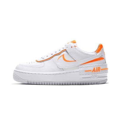 AIR FORCE 1 SHADOW BLANCAS Y NARANJAS