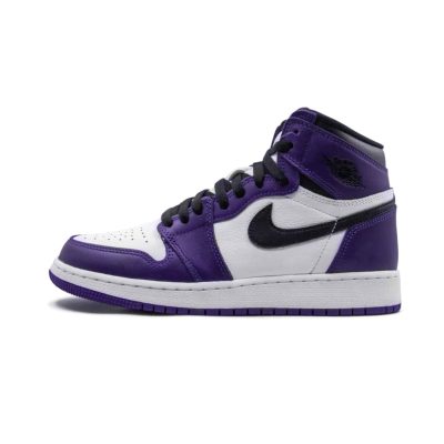 AIR JORDAN 1 COURT PURPLE WHITE