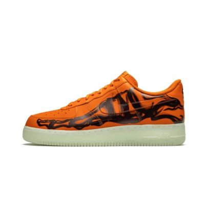 AIR FORCE 1 ORANGE SKELETON HALLOWEEN