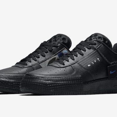AIR FORCE 1 TYPE NEGRAS