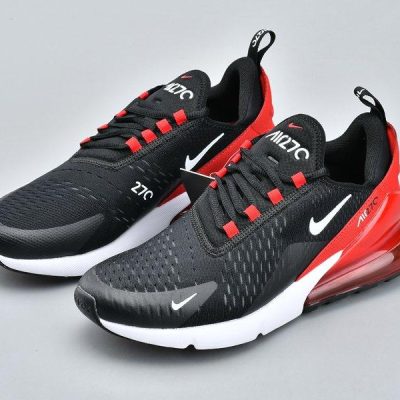 AIR MAX 270 NEGRAS ROJAS Y BLANCAS