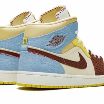AIR JORDAN 1 MID MAISON CHATEAU ROUGE