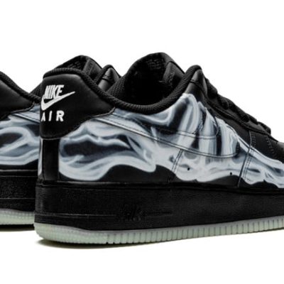 AIR FORCE 1 BLACK SKELETON HALLOWEEN