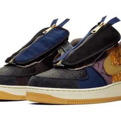 AIR FORCE 1 FOSSIL TRAVIS SCOTT