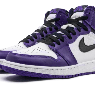 AIR JORDAN 1 COURT PURPLE WHITE