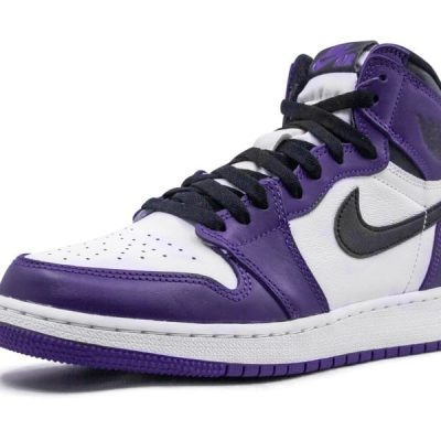AIR JORDAN 1 COURT PURPLE WHITE