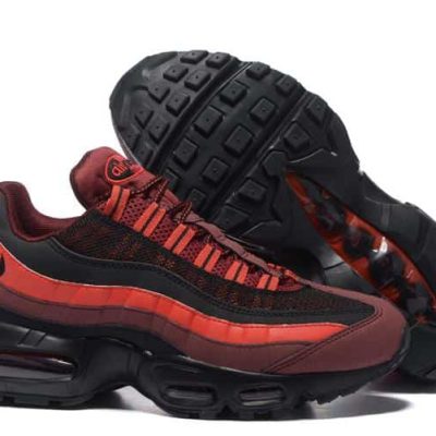 AIR MAX 95 NEGRAS Y ROJAS