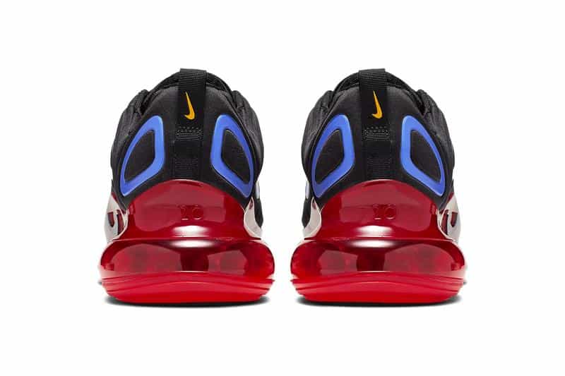 AIR MAX 720 BLACK BLUE RED