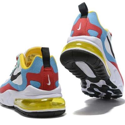 AIR MAX 270 REACT BLUE RED YELLOW