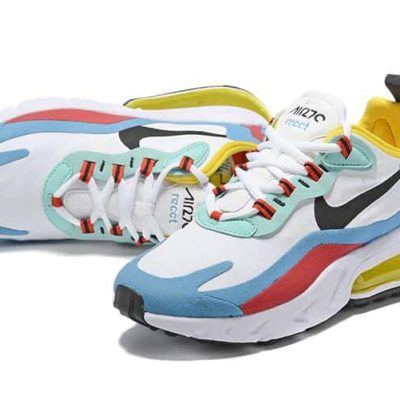 AIR MAX 270 REACT BLUE RED YELLOW