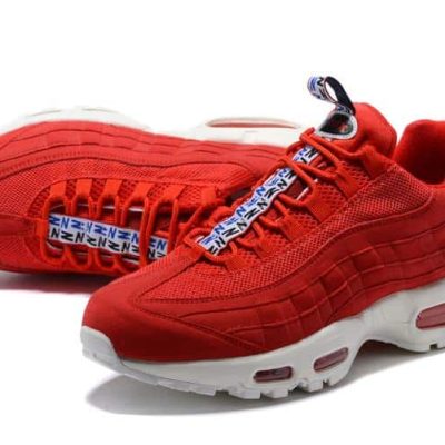 AIR MAX 95 BLANCAS Y ROJAS