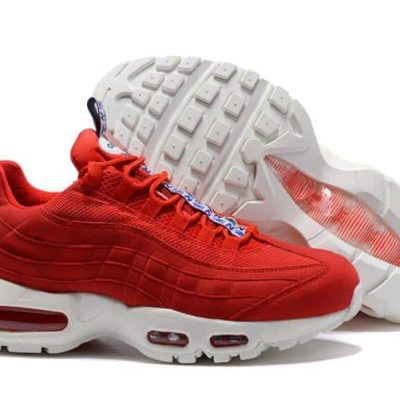 AIR MAX 95 BLANCAS Y ROJAS
