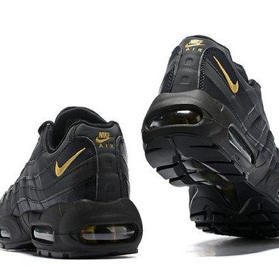 AIR MAX 95 BLACK WITH GOLD SWOOSH