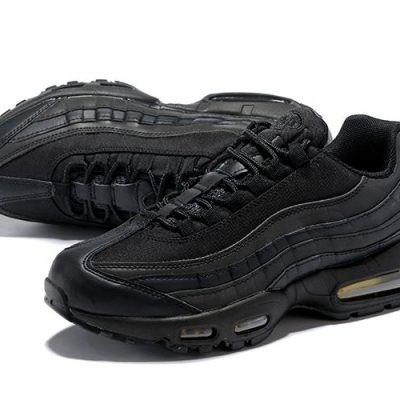 AIR MAX 95 BLACK WITH GOLD SWOOSH