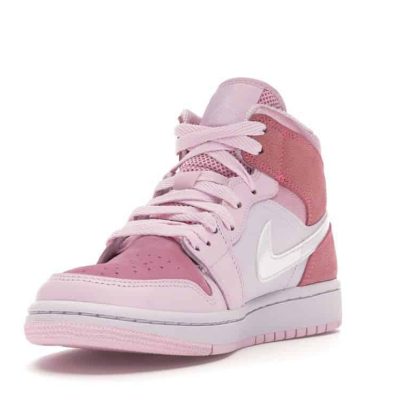 AIR JORDAN 1 MID DIGITAL PINK