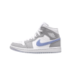 Air Jordan 1 Mid Wolf Grey Blue Aluminum