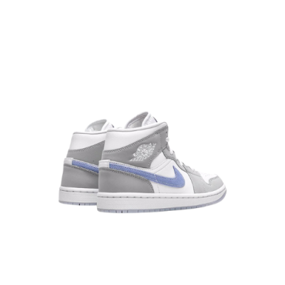 Air Jordan 1 Mid Wolf Grey Blue Aluminum
