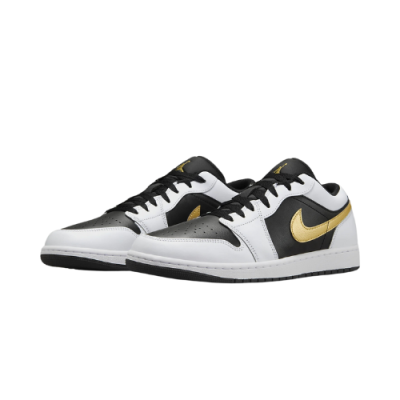 Air Jordan 1 Low Gold Swoosh