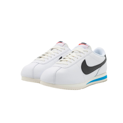 Nike Cortez Blancas y Negras/azules