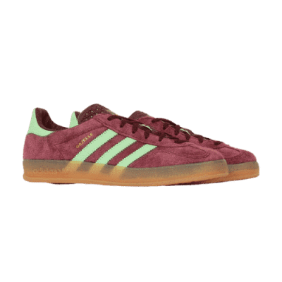 ADIDAS GAZELLE INDOOR PURPLE GREEN