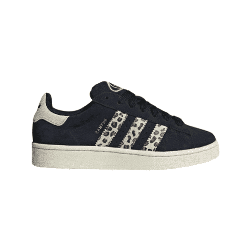 ADIDAS CAMPUS NEGRAS CON ESTAMPADO DE LEOPARDO