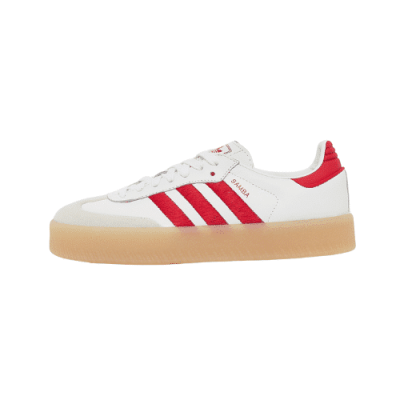 ADIDAS SAMBAE BLANCAS Y ROJAS