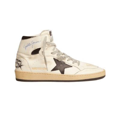 GOLDEN GOOSE SKY STAR WHITE WITH BLACK STAR