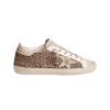 GOLDEN GOOSE SUPERSTAR LTD LEOPARD WITH WHITE STAR AND PINK HEEL