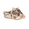 GOLDEN GOOSE SUPERSTAR WHITE WITH LEOPARD STAR