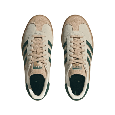 ADIDAS GAZELLE BOLD BEIGE GREEN