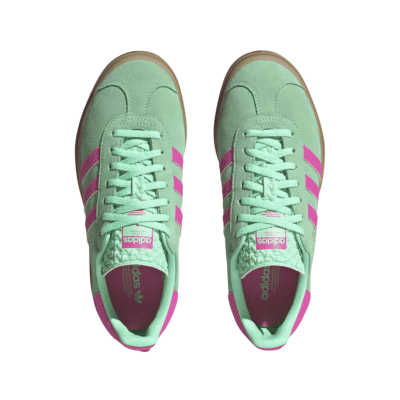 ADIDAS GAZELLE BOLD GREEN PINK