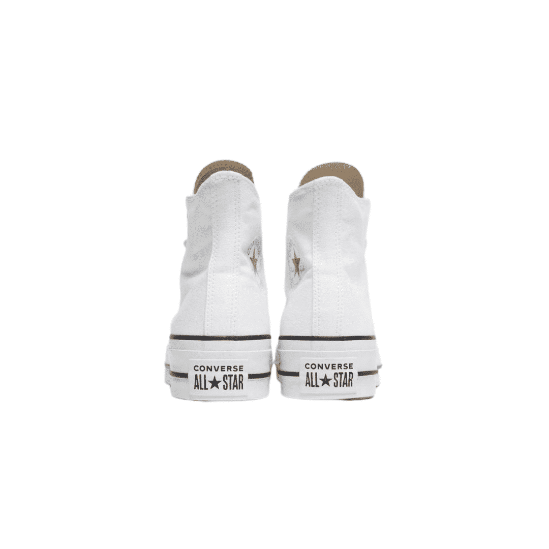CONVERSE CHUCK TAYLOR ALL STAR LIFT LEATHER HIGH TOP WHITE