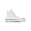 CONVERSE CHUCK TAYLOR ALL STAR LIFT LEATHER HIGH TOP WHITE