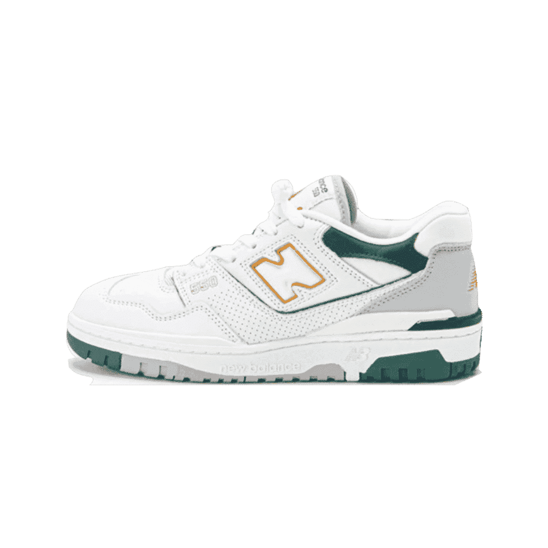 New Balance 550 White Nightwatch Green